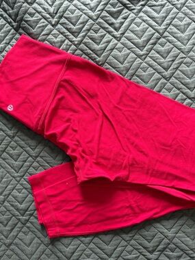 lululemon athletica Bright Pink Girls' Athletic Leggings